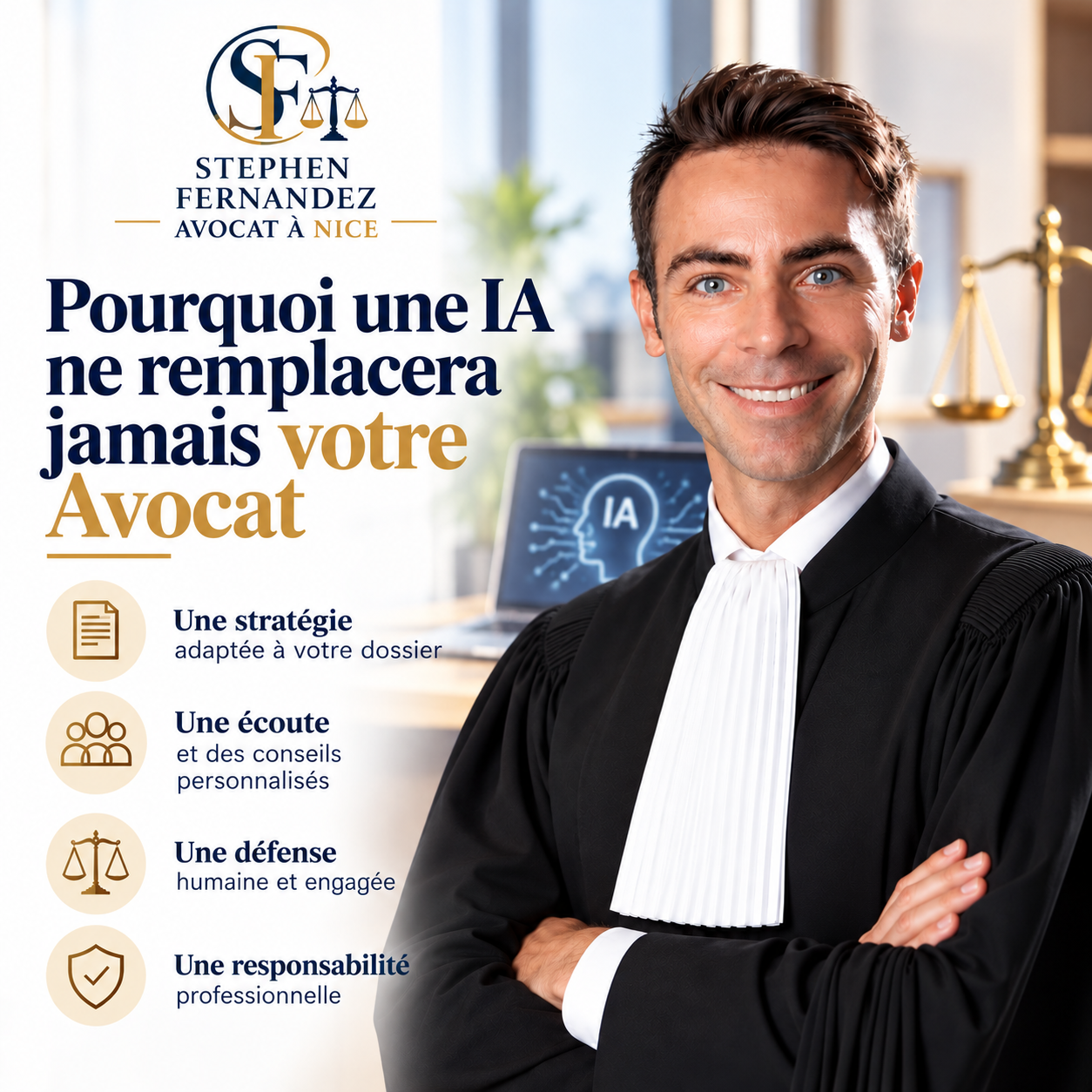 Pourquoi l’IA ne remplacera jamais votre avocat | Nice
